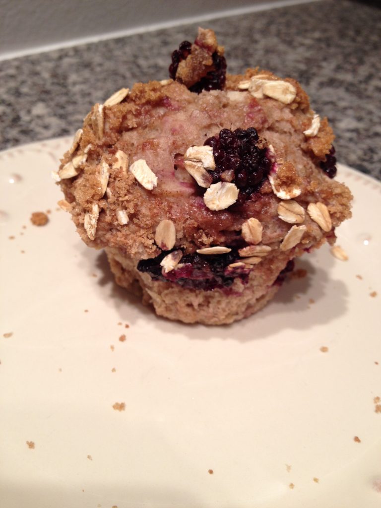 Gil's Blackberry Apple and Cinnamon Explosion Muffins Recipe
